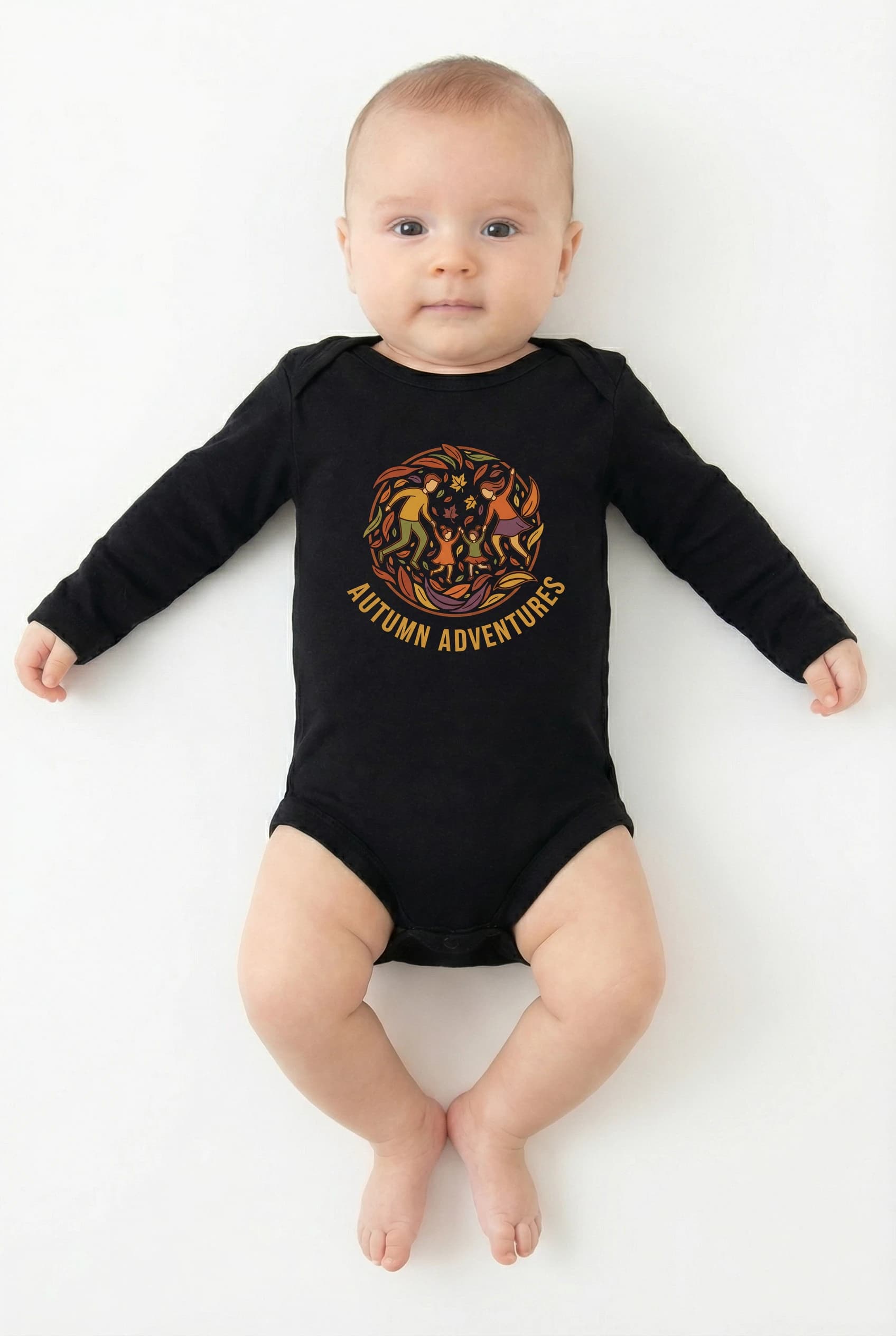 Body Podzimní Dobrodružství Rodinné Skotačení Mezi Barevnými Listy